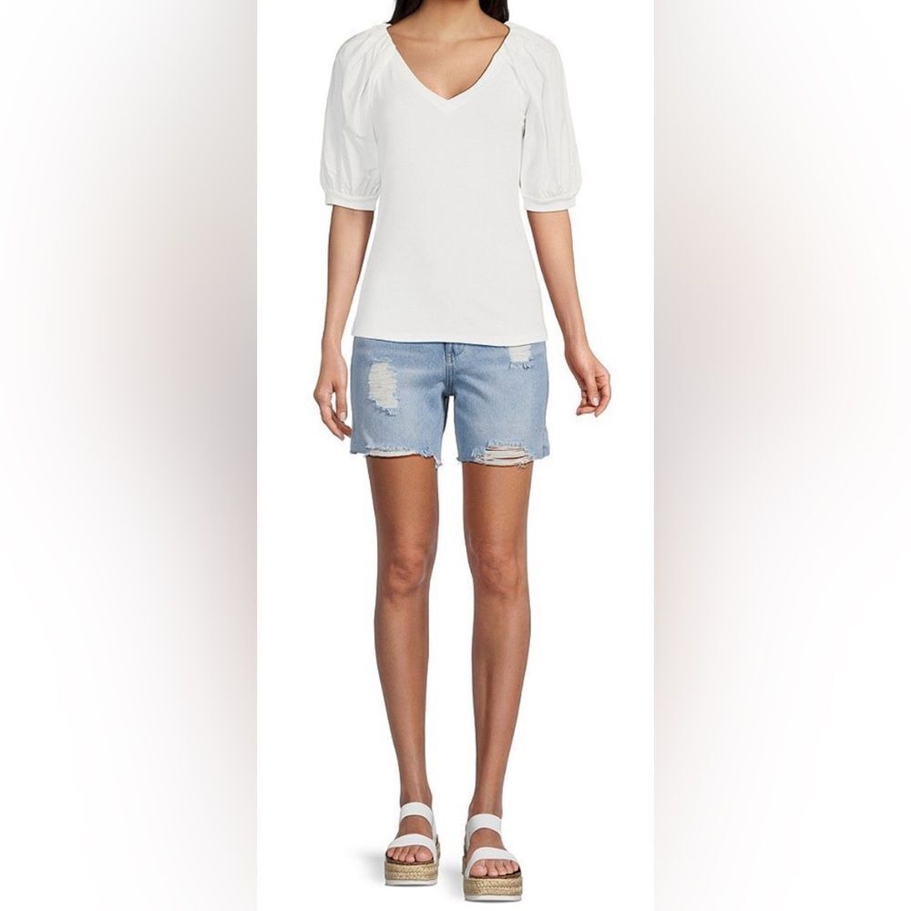 A loves A Brand Juniors Denim Shorts Light Blue Wash Size 26 New w Tags